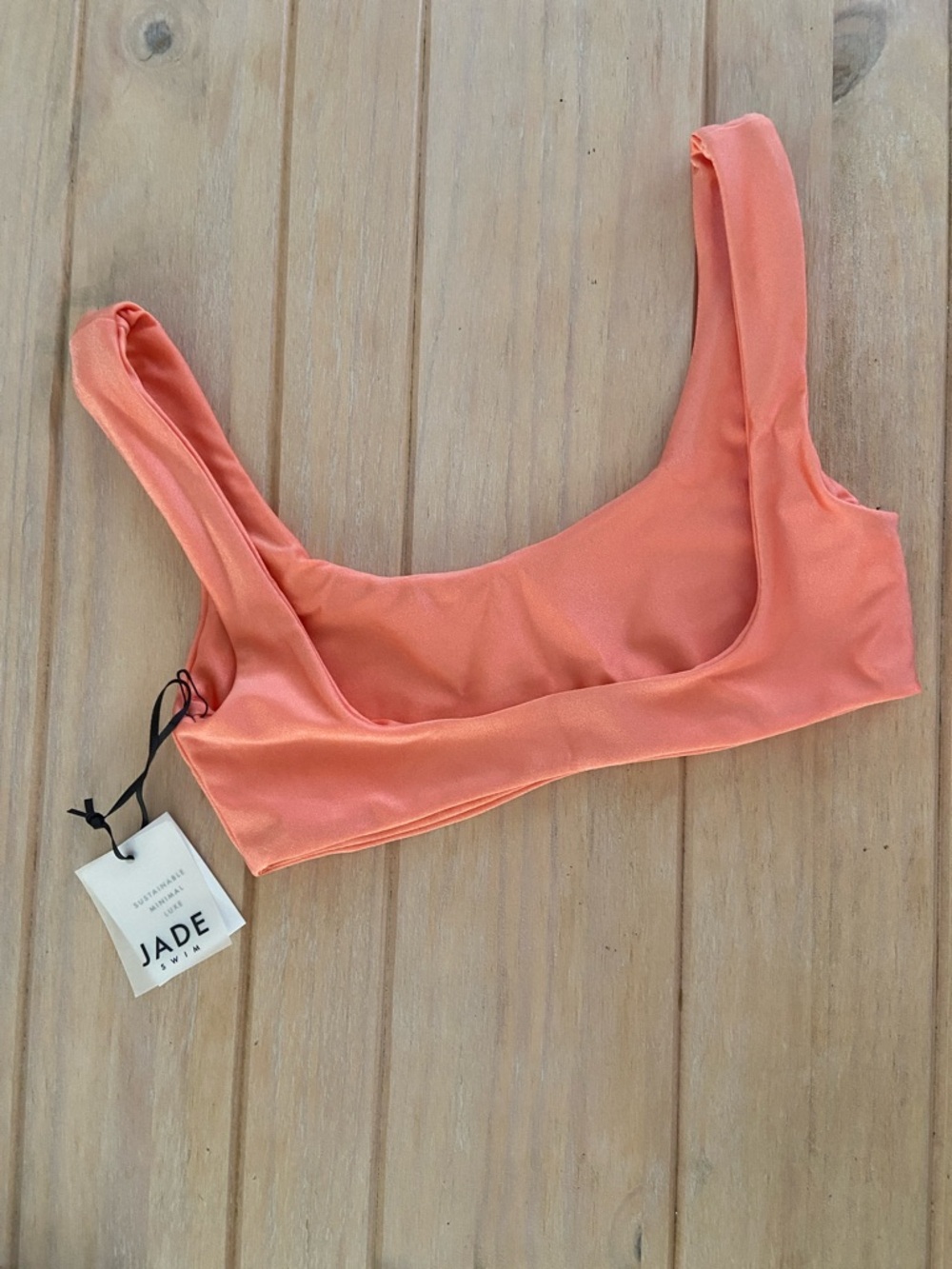 *authentic* Jade Swim Rounded Edges Top - Picture 2 of 4